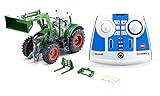 SIKU 6796 Fendt 933 Vario - Tractor teledirigido con Frontal y Bluetooth y Control por aplicación, el Color Puede Variar de la Imagen