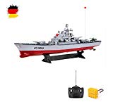 Original 1 : 250 Bismarck XXL RC ferngesteuertes cuirassé modèle de navire de guerre modèle de Construction, Ready to Run, Kit complet avec accessoires