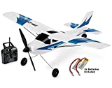 Top Race Avión de control remoto de 3 canales, construido en un sistema giroscópico de 6 ejes Súper fácil de volar RTF. TR-C285