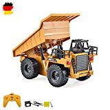 HSP Himoto RC Camión Camión Dump truck teledirigido 2.4 GHz Edition, basculante ladefläche y mucho más, Juego Completo con control remoto, batería y cargador