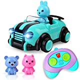 BeebeeRun Coche teledirigido niños 2 años,Juguetes niños 2 años,Música y Luces
