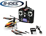 S-Idee ® 01140 / V911 helicóptero 4.5 Canal 2.4 GHz RC helicóptero por control remoto Heli RC Helicóptero Pantalla LCD con giroscopio y 2,4 GHz tecnología a estrenar, para interiores y exteriores, con una función de controlador de GYRO y 2,4 GHz listo para volar!